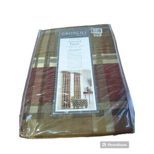 Croscill Rosewood One Lined Panel  42" X 95" . Style 2442